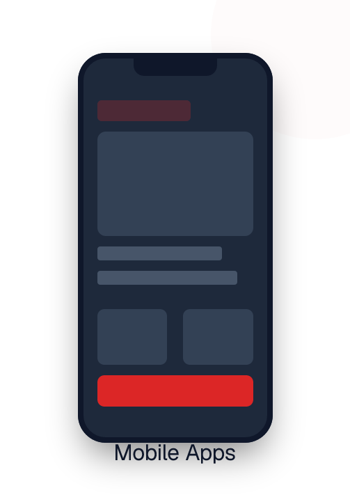 Custom mobile application development services for iOS and Android